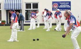 Bilby Lawn Bowling team